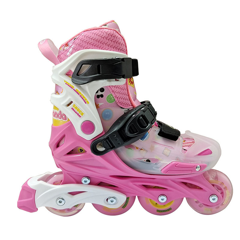 Dječje inline skije s LED svjetlima