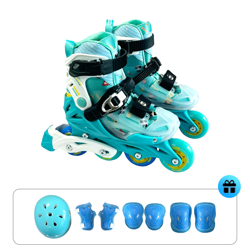 Dječje inline skije s LED svjetlima