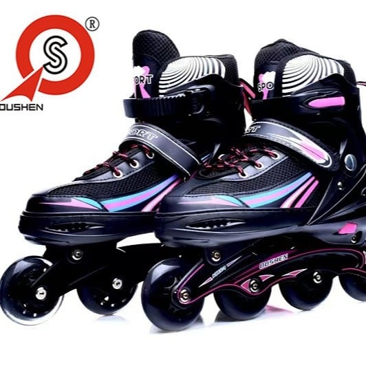 Prilagodljive rolerke s LED svjetlom za početnike – unisex za odrasle i djecu