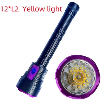 Podvodna LED svjetiljka 7000 lumena, aluminijska legura, punjiva baterija 26650, vodootporna, domet 100–200 m