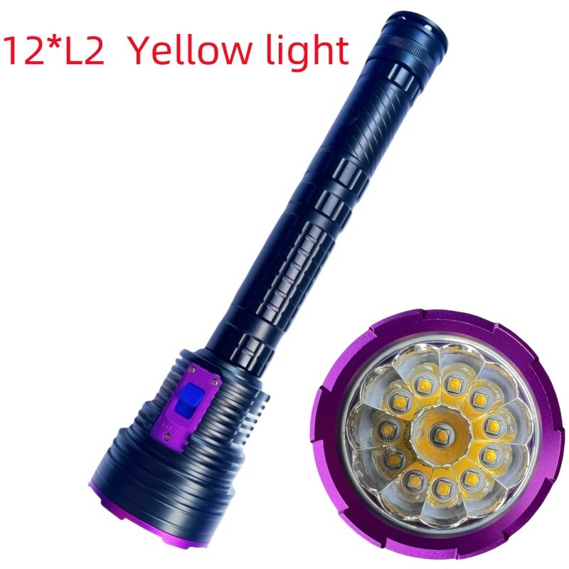 Podvodna LED svjetiljka 7000 lumena, aluminijska legura, punjiva baterija 26650, vodootporna, domet 100–200 m