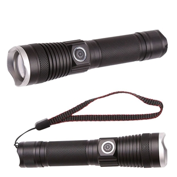 Hider magas fényerejű zseblámpa kültéri kalandokra – 350+ lm, 500 m feletti hatótáv, külső 18650-es akkumulátor, alumínium ötvözet test, vízálló