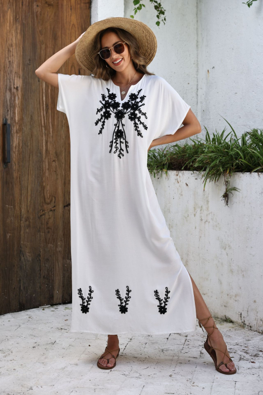 Plažni plašt-haljina za bikini, materijal rayon, podstava pamuk, 218 g, pogodna za plivanje i hodanje po vodi