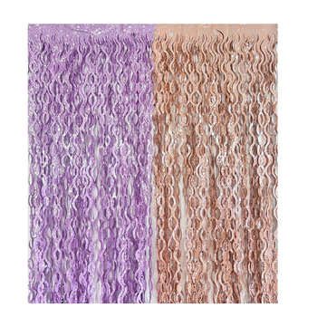 Esőszálas függöny csillagos háttérrel és hullámzó dizájnal születésnapi bulira (Műanyag • Szalag • Helyszíni dekoráció kiegészítői • Beltéri dekoráció)