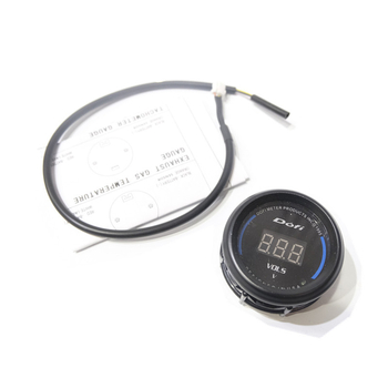 LED digitális autó mérőóra RPM, olajhőmérséklet, vízhőmérséklet, olajnyomás és feszültség (12V)