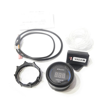 LED digitális autó mérőóra RPM, olajhőmérséklet, vízhőmérséklet, olajnyomás és feszültség (12V)