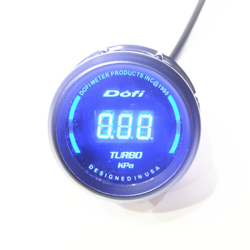 LED digitális autó mérőóra RPM, olajhőmérséklet, vízhőmérséklet, olajnyomás és feszültség (12V)