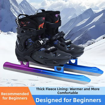 Topánky na rýchlostné korčuľovanie - ABS horný materiál, PVC podrážka, čepele z karbónovej ocele, pôvod Guangdong