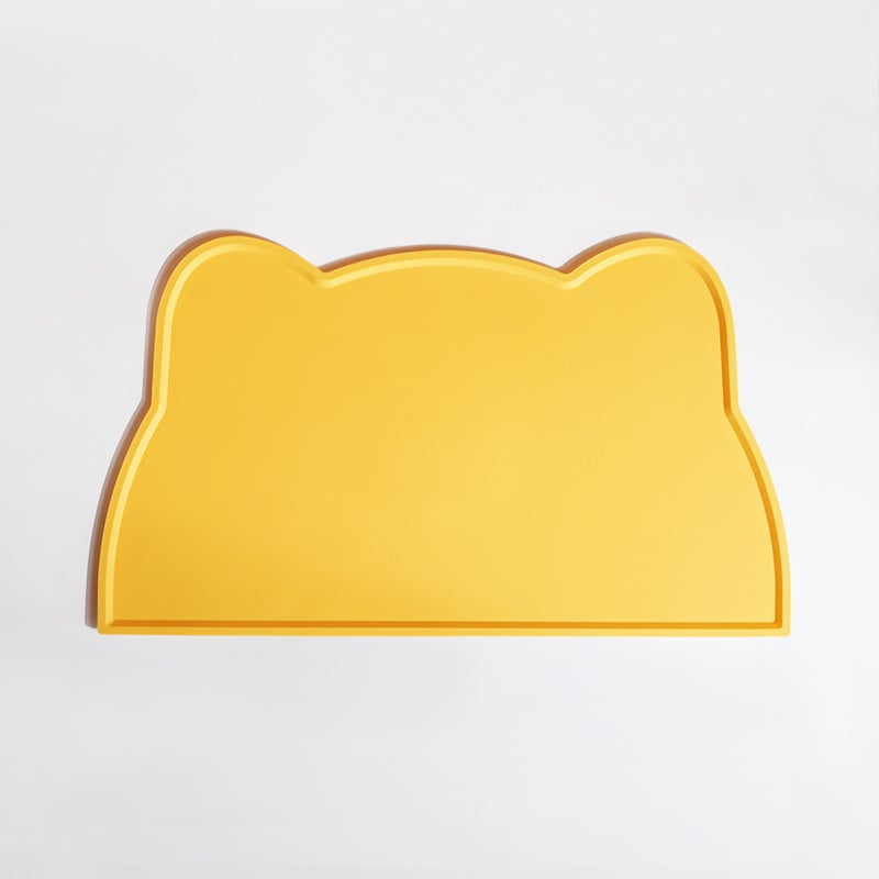 Παιδικό σουπλά από σιλικόνη σε σχήμα γάτας, με ακανόνιστο σχήμα, σκανδιναβακού στυλ