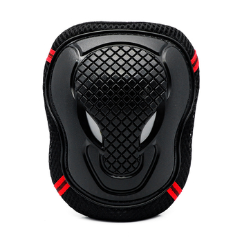 Set protecții pentru role – protecții pentru palme, coate și genunchi; fibră poliesterică; pentru utilizare generală, role și ciclism