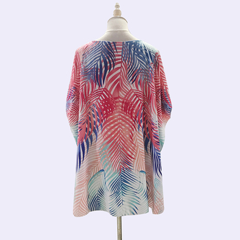 Set za plažu: bikini gornji dio s UV zaštitom i plaža suknja, rayon, 100% pamuk, 140 g/m², za plivanje