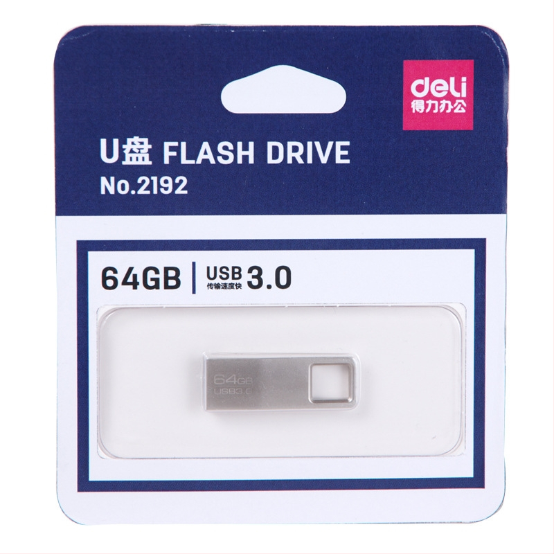 Deli USB flash disk – modely 3721/3722/3723/3755/3753/3756/2191/2192/2173; kompatibilný s počítačmi