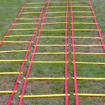 Nogometni agilnost ladder za trening - PP materijal, NAILI branda, Trening pomagala, primjena: pokreti nogu u nogometu