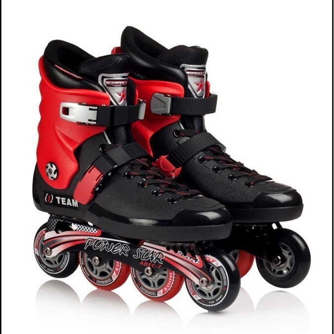 Inline skije LX969 – 4 kotača, PVC gornji dio, PU kotači, gumeni đon, Force Star