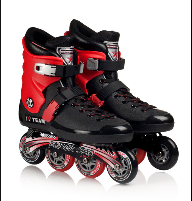 Inline skije LX969 – 4 kotača, PVC gornji dio, PU kotači, gumeni đon, Force Star