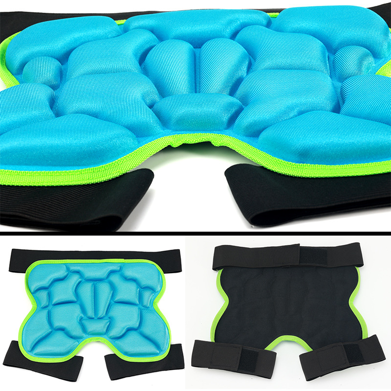 Панталони за защита на ханша с външно подплъване за снежни спортове (универсално прилягане · пяна · защитни части 3283093)