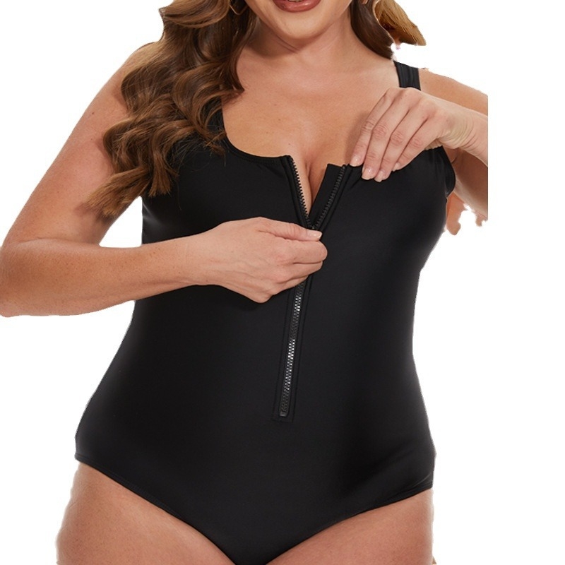 Ženski jednodijelni kupaći kostim, bez rukava, leopard uzorak, poliester tkanina, podstava poliester
