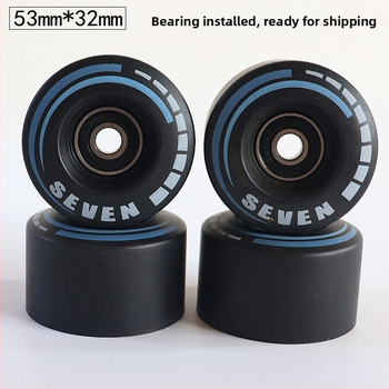 Dvojradové štvorkolesové korčule, PU kolieska 90A, tichá jazda