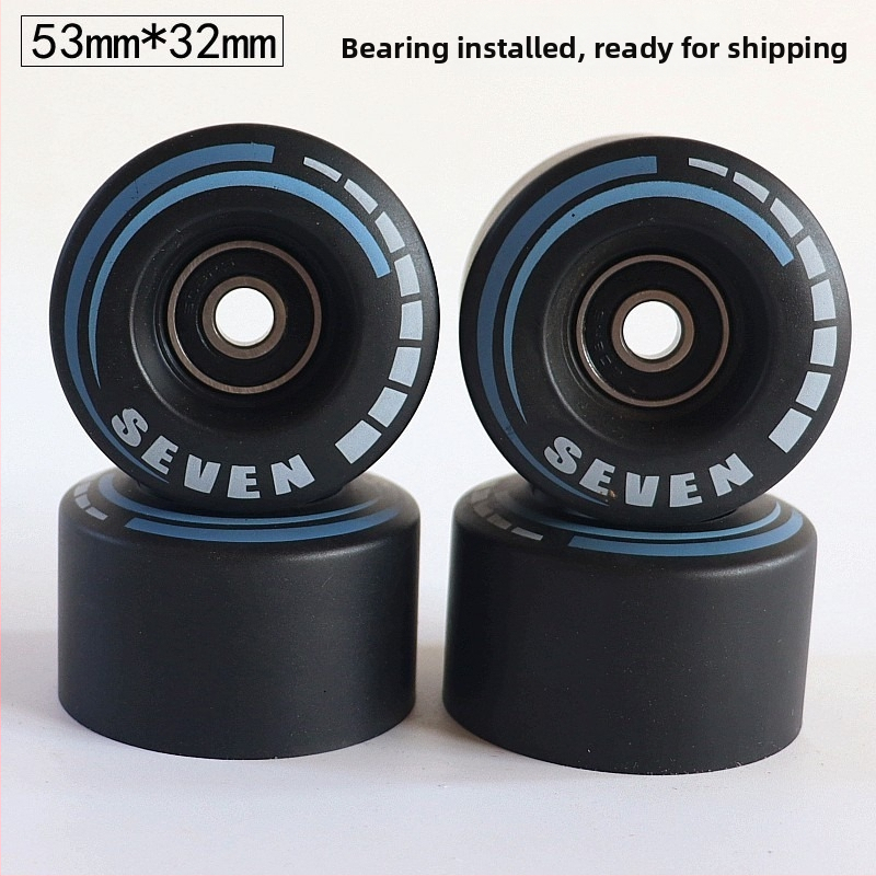 Dvojradové štvorkolesové korčule, PU kolieska 90A, tichá jazda