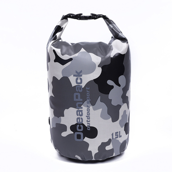 Vanjska vodootporna torba s odjeljkom suho/mokra, PVC, 15L