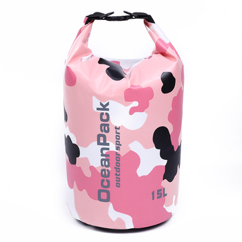 Vanjska vodootporna torba s odjeljkom suho/mokra, PVC, 15L