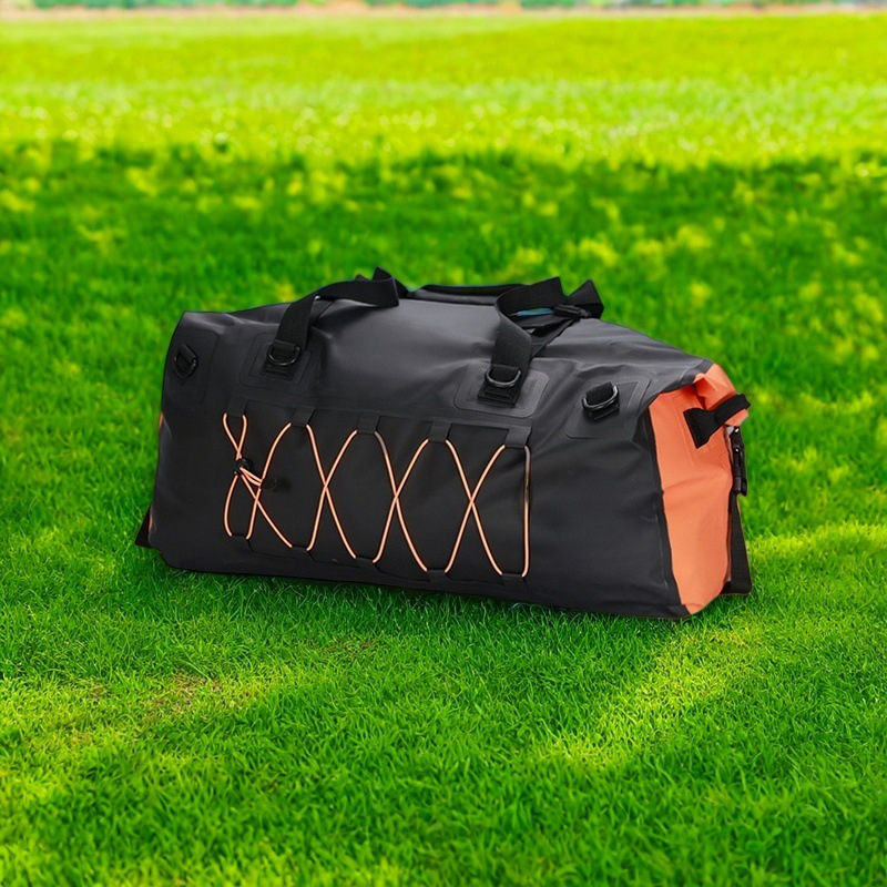 Водоустойчива чанта за мотор - спортен стил, материал 500D PVC мрежеста тъкан, капацитет 40/60/80 л, марка Xingzhixing