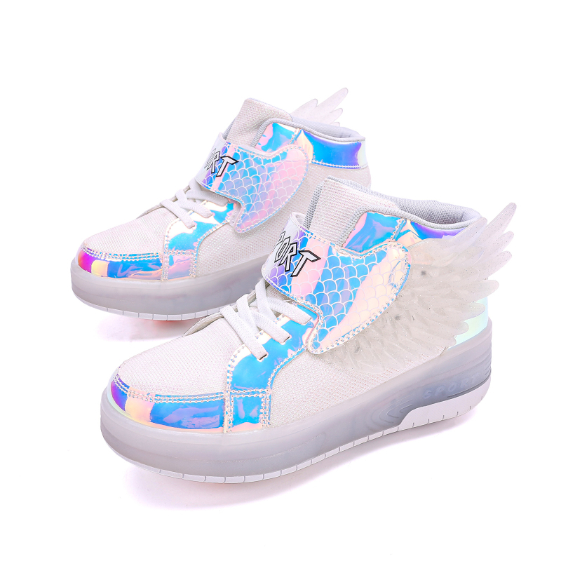 Детски обувки Heelys – двойно колело, PU колела, въртящ се бутон, подметка TPR