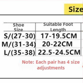 MiGao STAR LED inline patike za djecu, prilagodljive početnicima, unisex