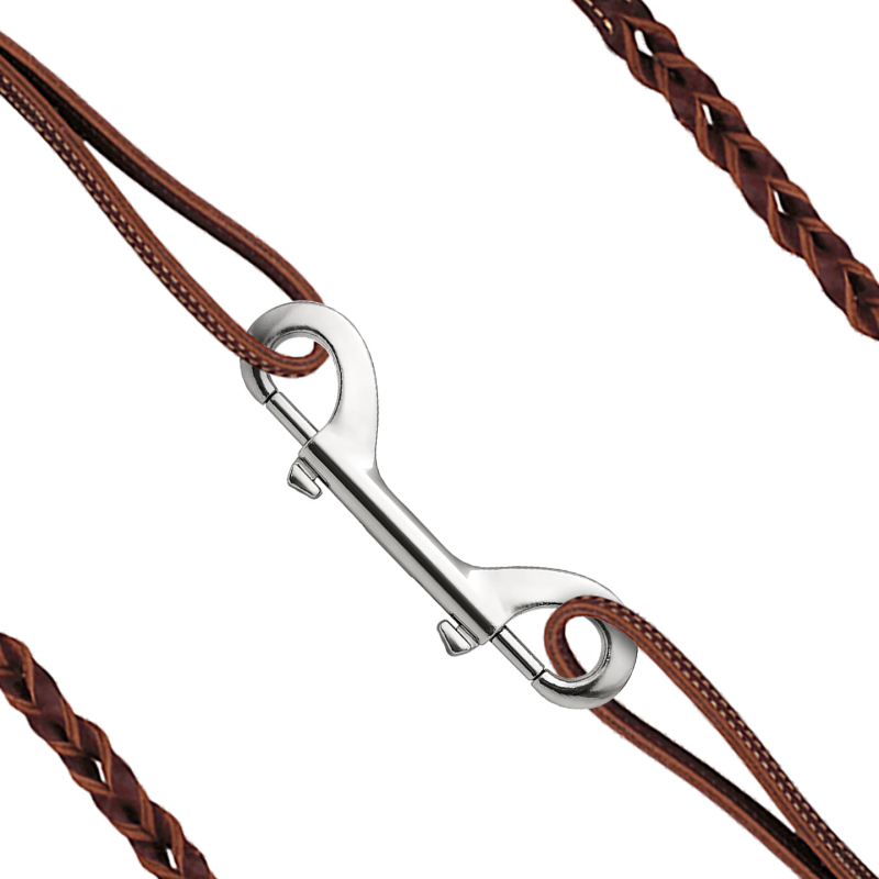 Két végű karabiner rugós gyorskioldó zármechanizmussal – cinkötvözet, hegymászáshoz és búvárkodáshoz, modell STK, márka Yiheng hardware