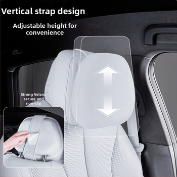 Xiaopeng P7 vankúš na hlavu a bedrový, vonkajšia velúr tkanina, výplň zo syntetických vlákien, prispôsobiteľný interiérový doplnok pre auto