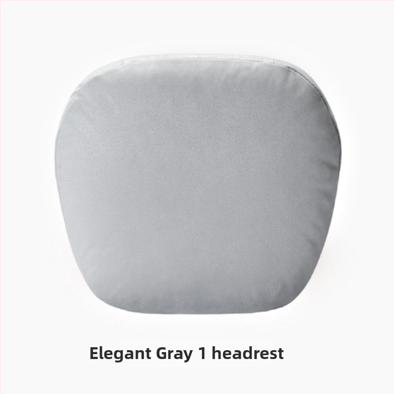 Xiaopeng P7 vankúš na hlavu a bedrový, vonkajšia velúr tkanina, výplň zo syntetických vlákien, prispôsobiteľný interiérový doplnok pre auto