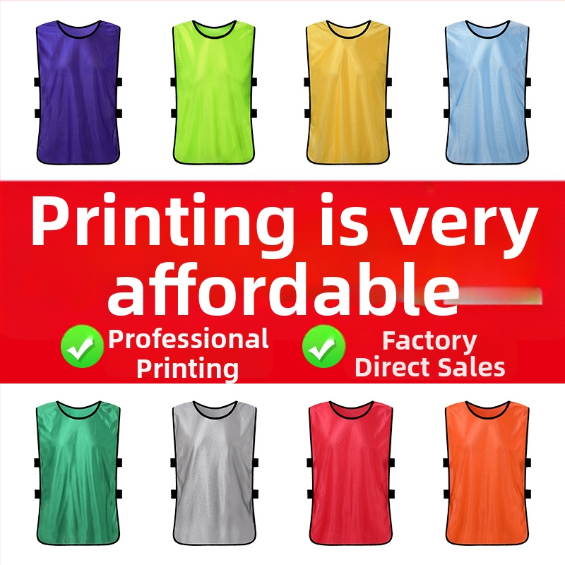 Futbalová tréningová vesta, polyester, celoročné použitie, unisex, tínedžer