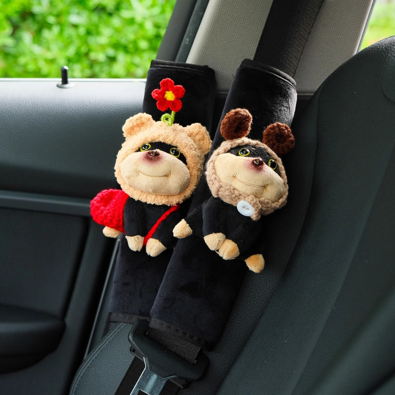 Εσωτερικό αυτοκινήτου από μαλακό plush, Cartoon Bee Dog, 50g, Μάρκα Beautiful Night Thoughts, Κωδικός kn8896