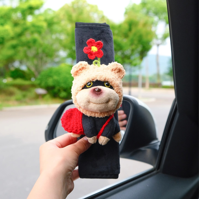 Εσωτερικό αυτοκινήτου από μαλακό plush, Cartoon Bee Dog, 50g, Μάρκα Beautiful Night Thoughts, Κωδικός kn8896