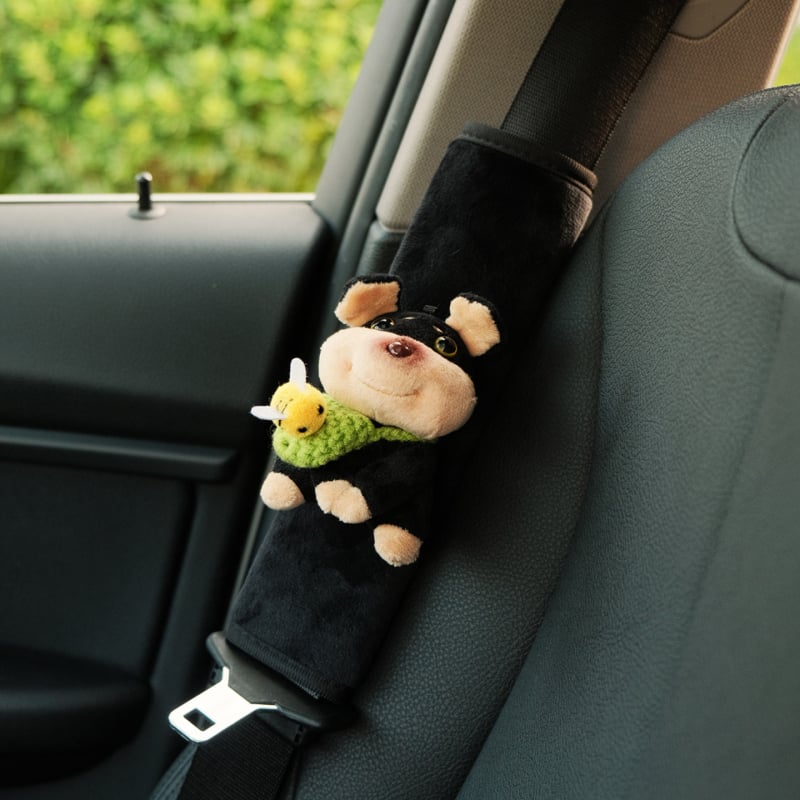 Εσωτερικό αυτοκινήτου από μαλακό plush, Cartoon Bee Dog, 50g, Μάρκα Beautiful Night Thoughts, Κωδικός kn8896