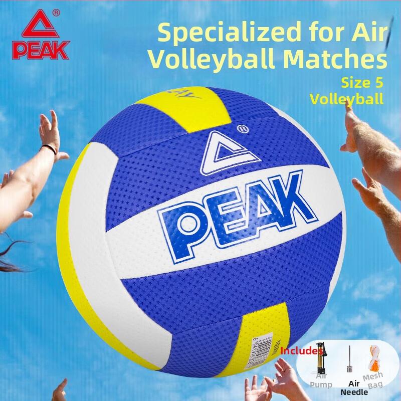 Peak No.5 Beach volejbal – PU materiál, šitie na stroji, špecifikácia Nr.5