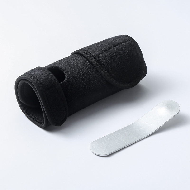 Протектор за китката с метална плоча за поддръжка и регулируем протектор на дланта за каране на ски и ролкови кънки