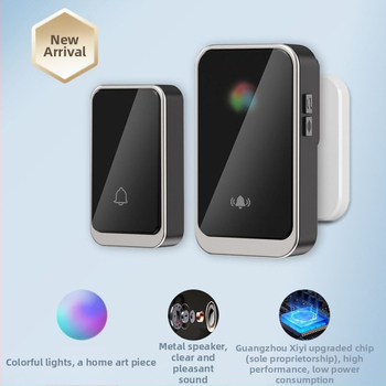 Bezdrôtový zvonček na dvere s britskou zásuvkou, pre domáce použitie