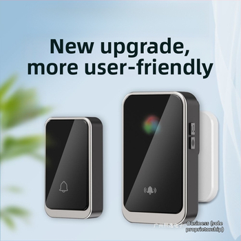 Bezdrôtový zvonček na dvere s britskou zásuvkou, pre domáce použitie