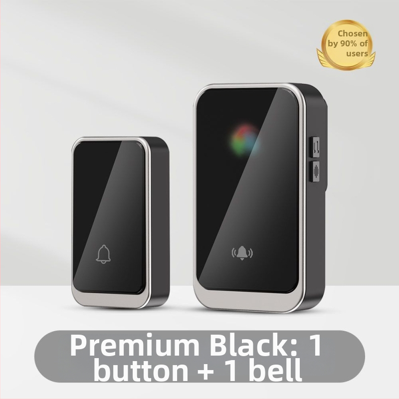 Bezdrôtový zvonček na dvere s britskou zásuvkou, pre domáce použitie