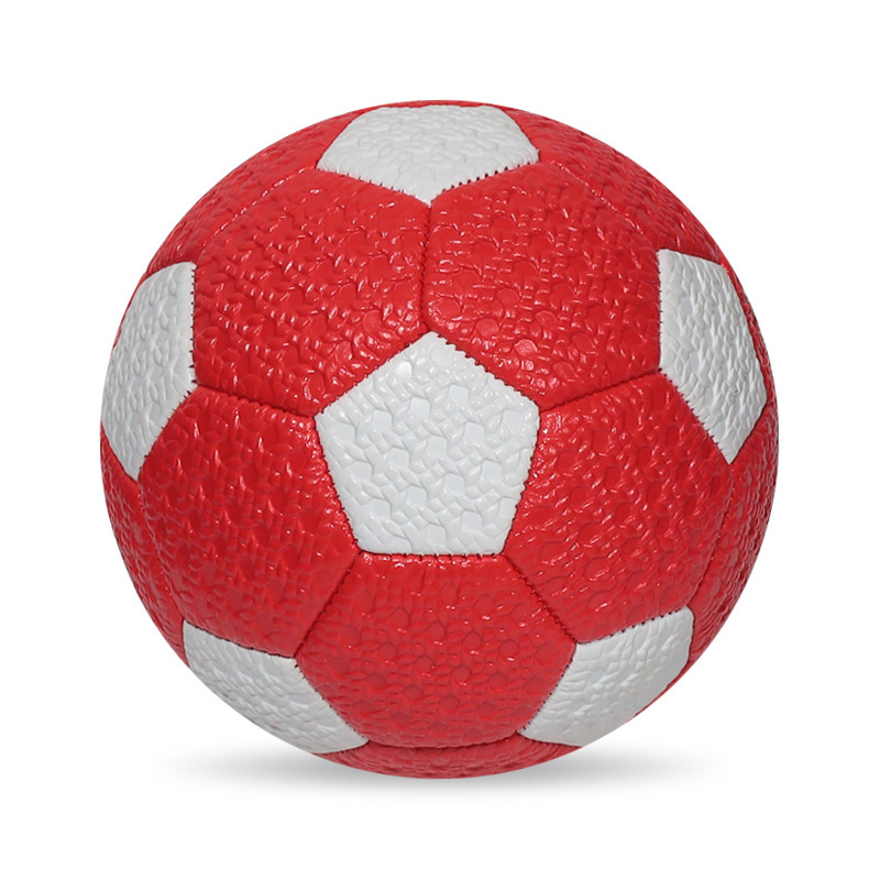 PU футболна топка, машинно пришита, подходяща за деца, опаковка по една в полиетиленова торба, кашон 200 бр.