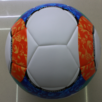 Minge de fotbal PU, cusături adezive, logo imprimat, personalizare disponibilă (Material: PU; Cusături: adezive; Logo: imprimat; Personalizare: disponibilă)