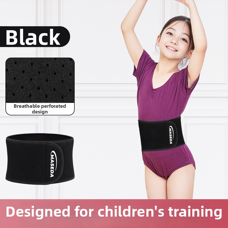 Dječji pojas za zaštitu struka za sport i ples, topao i prozračan trbušni pojas za treninge i košarku