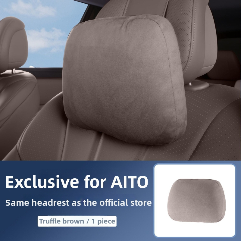 Autosed na krk s oporou bedra, velúr materiál, prispôsobiteľná, minimalistický štýl, univerzálne použitie