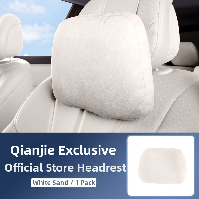 Autosed na krk s oporou bedra, velúr materiál, prispôsobiteľná, minimalistický štýl, univerzálne použitie