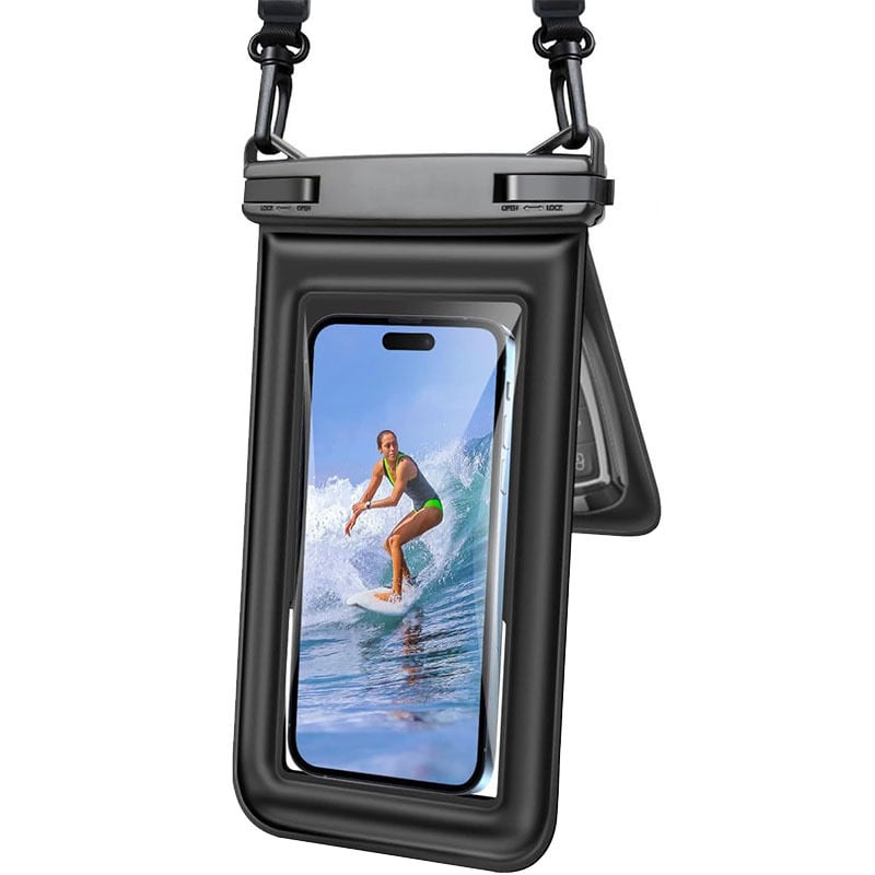 Sanhu Outdoor PVC vodootporna torbica za telefon s dvostrukim džepom – za ronjenje, plažu i ribolov