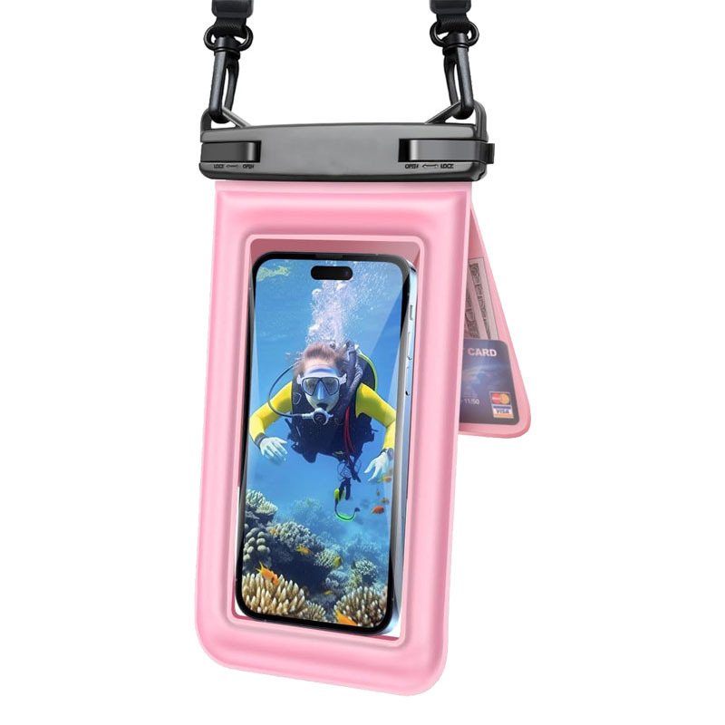Sanhu Outdoor PVC vodootporna torbica za telefon s dvostrukim džepom – za ronjenje, plažu i ribolov