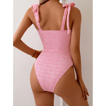 Jednodjelni kupaći kostim, bez rukava, s umetkom za grudi, najlon 95% + spandex 5% podstava, jednosbojna boja, tijelo oblikovan