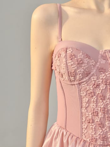 Женски цял бански с подплънки за бюст, висока еластичност Milk Silk плат, консервативна кройка, без ръкави