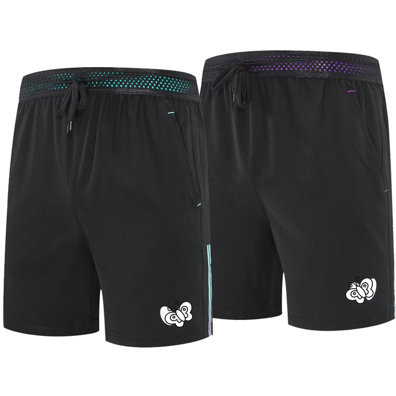 Unisex kratke hlače za stolni tenis — brzo sušeće, prozračne, 100% poliester